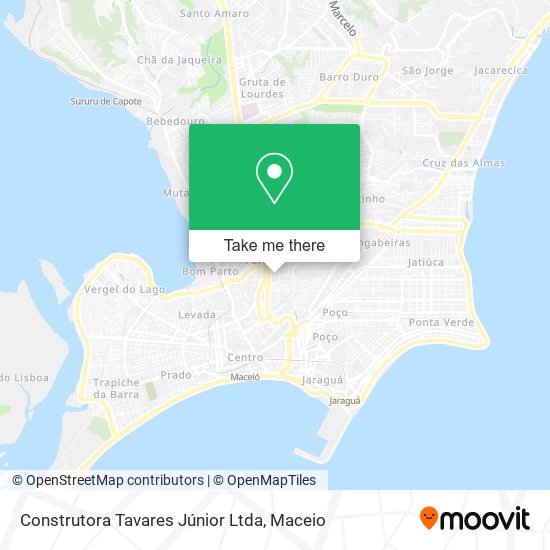 Construtora Tavares Júnior Ltda map