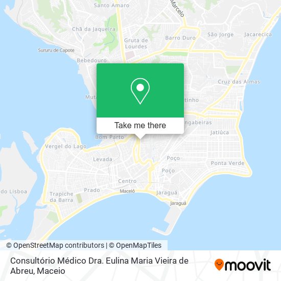 Consultório Médico Dra. Eulina Maria Vieira de Abreu map