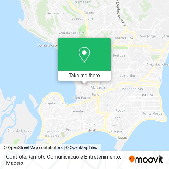 Mapa Controle.Remoto Comunicação e Entretenimento