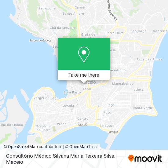 Consultório Médico Silvana Maria Teixeira Silva map