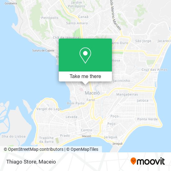 Mapa Thiago Store