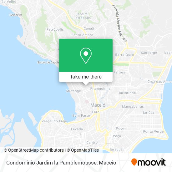 Condominio Jardim la Pamplemousse map