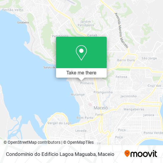 Condomínio do Edifício Lagoa Maguaba map