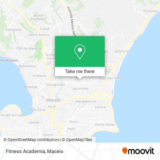 Fitness Academia map