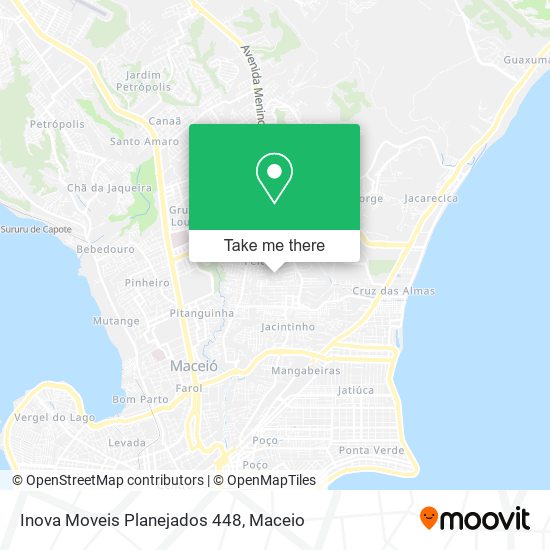 Mapa Inova Moveis Planejados 448