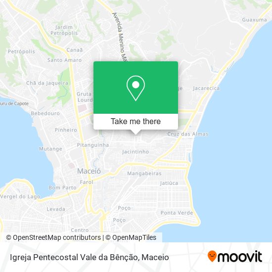 Igreja Pentecostal Vale da Bênção map