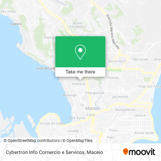 Cybertron Info Comercio e Servicos map