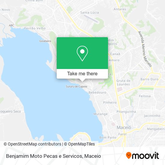 Benjamim Moto Pecas e Servicos map