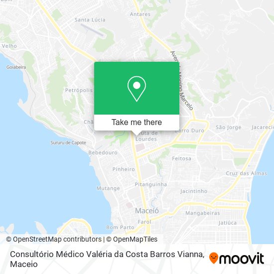 Consultório Médico Valéria da Costa Barros Vianna map