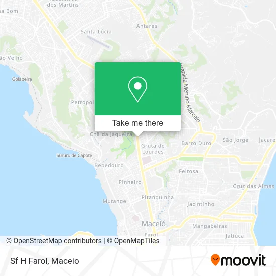 Sf H Farol map