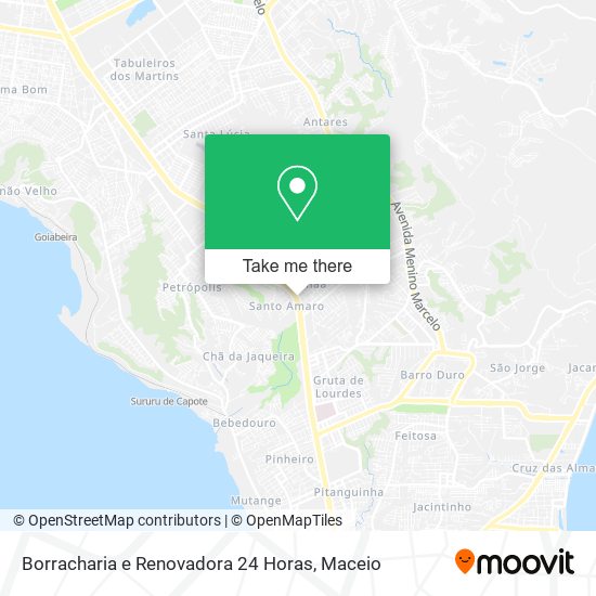 Borracharia e Renovadora 24 Horas map