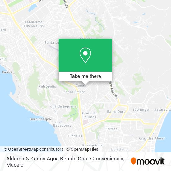 Aldemir & Karina Agua Bebida Gas e Conveniencia map