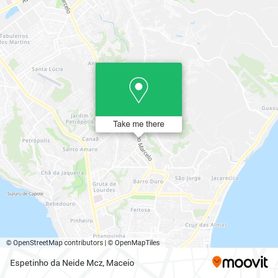 Espetinho da Neide Mcz map