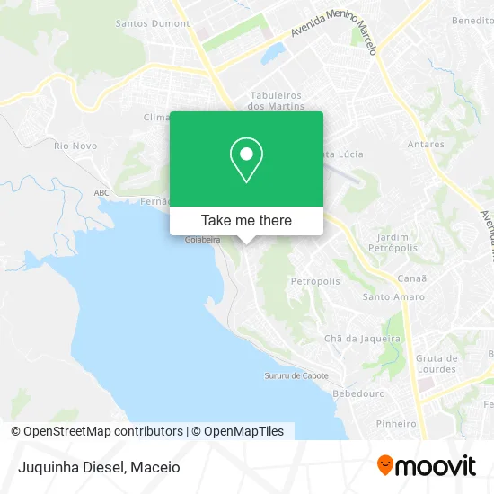 Juquinha Diesel map