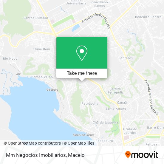 Mm Negocios Imobiliarios map