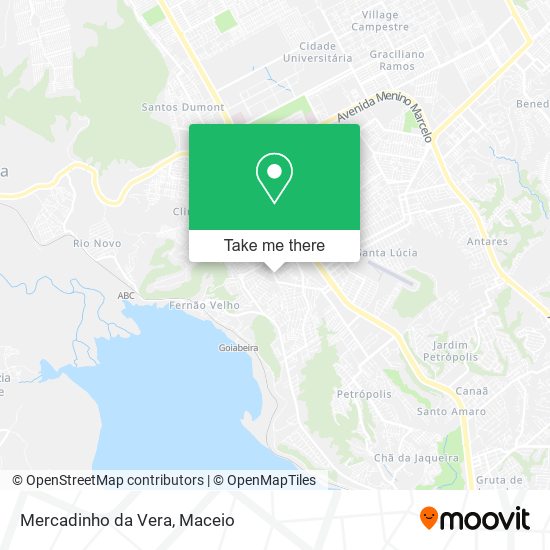 Mercadinho da Vera map