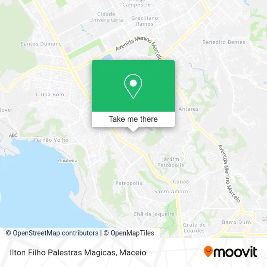 Ilton Filho Palestras Magicas map