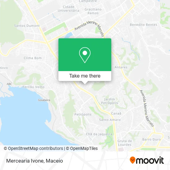 Mercearia Ivone map