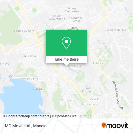 Mapa MG Moveis AL