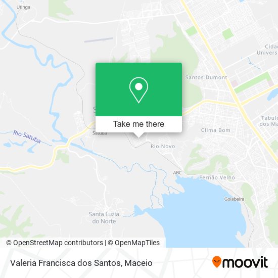Mapa Valeria Francisca dos Santos