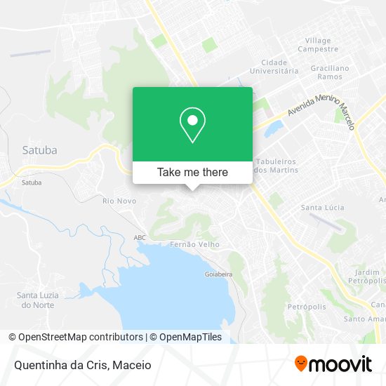 Quentinha da Cris map