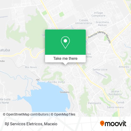 Mapa Rjl Servicos Eletricos