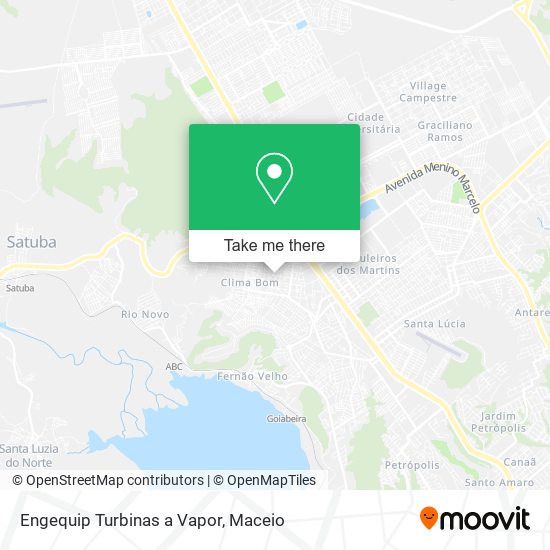 Engequip Turbinas a Vapor map