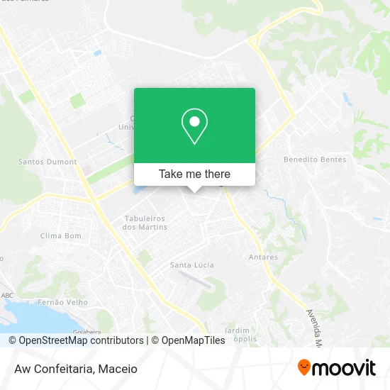 Aw Confeitaria map