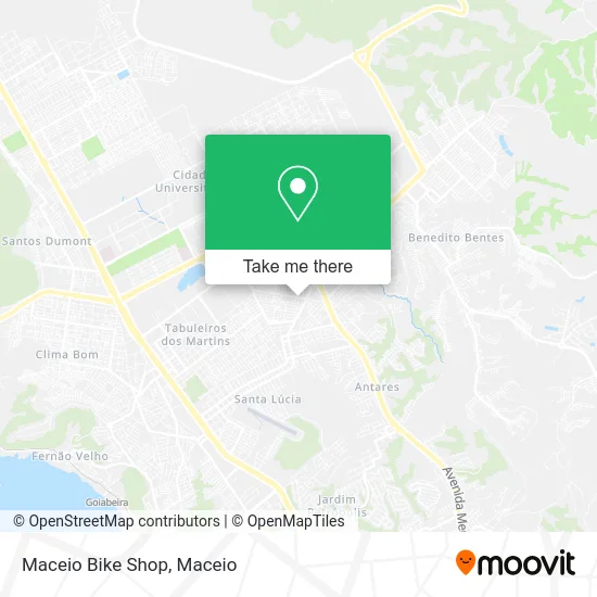 Maceio Bike Shop map