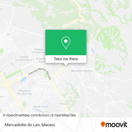 Mercadinho do Leo map