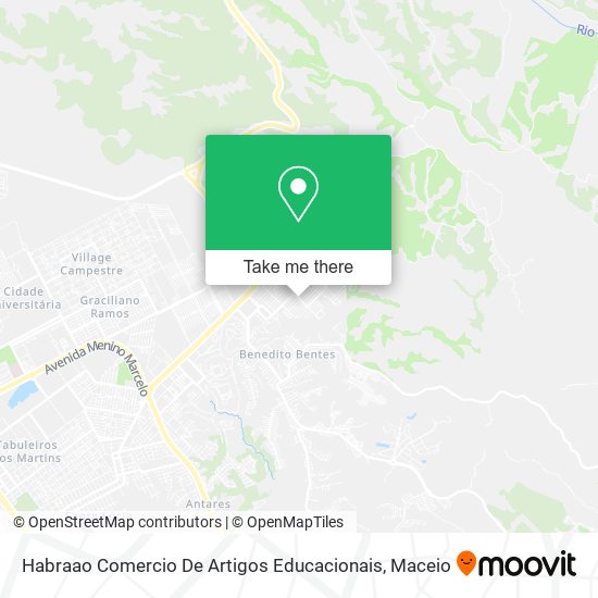 Mapa Habraao Comercio De Artigos Educacionais