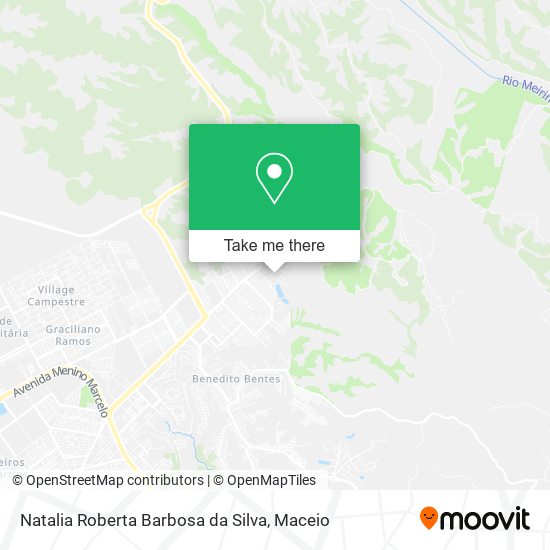 Mapa Natalia Roberta Barbosa da Silva
