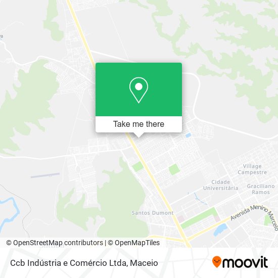 Ccb Indústria e Comércio Ltda map