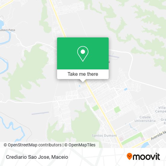 Mapa Crediario Sao Jose