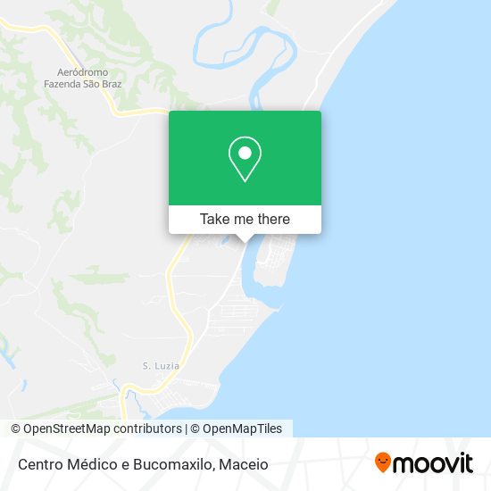 Centro Médico e Bucomaxilo map