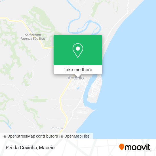 Rei da Coxinha map