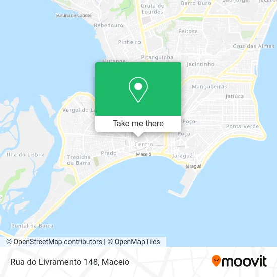 Rua do Livramento 148 map