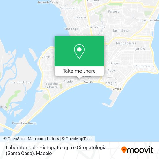 Laboratório de Histopatologia e Citopatologia (Santa Casa) map