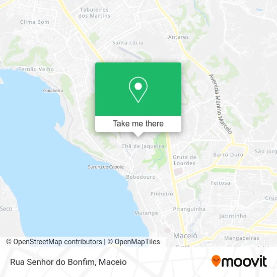 Rua Senhor do Bonfim map