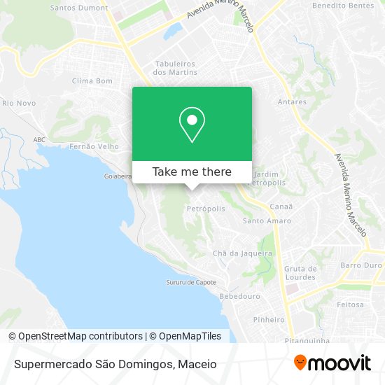 Supermercado São Domingos map