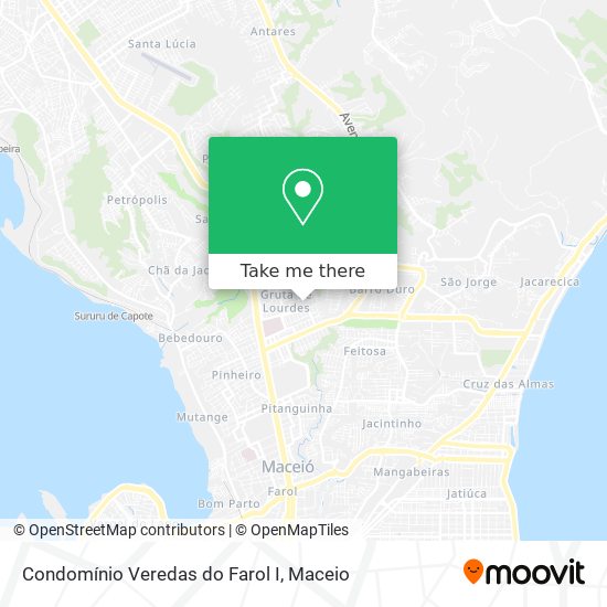 Condomínio Veredas do Farol I map