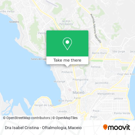 Dra Isabel Cristina - Oftalmologia map