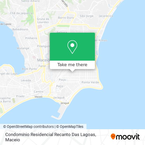 Condomínio Residencial Recanto Das Lagoas map