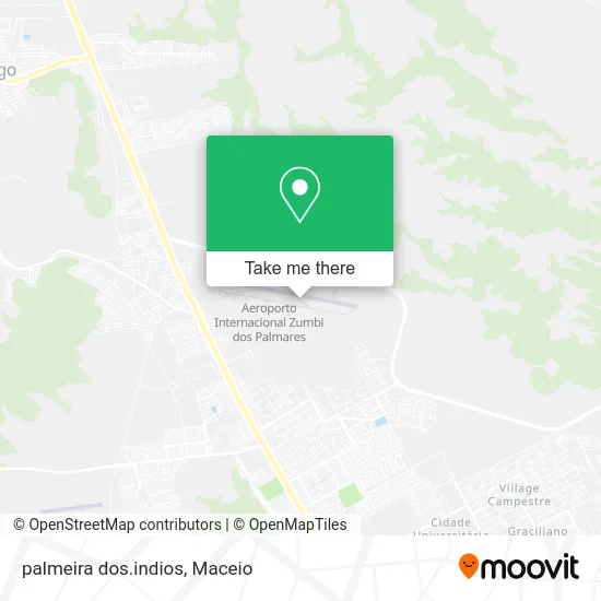 palmeira dos.indios map