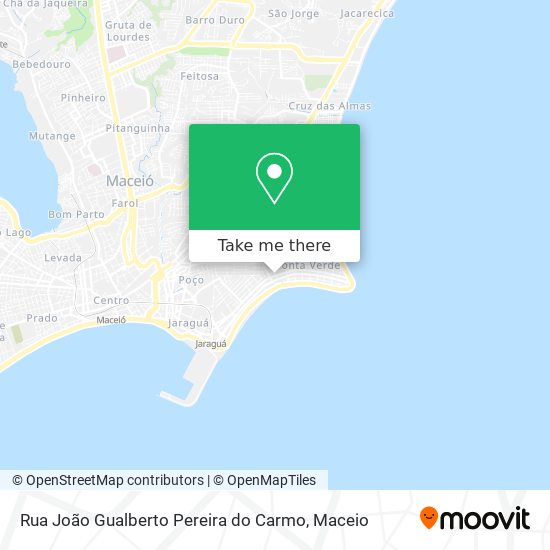 Rua João Gualberto Pereira do Carmo map