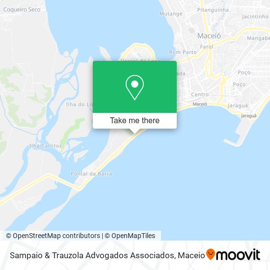 Mapa Sampaio & Trauzola Advogados Associados