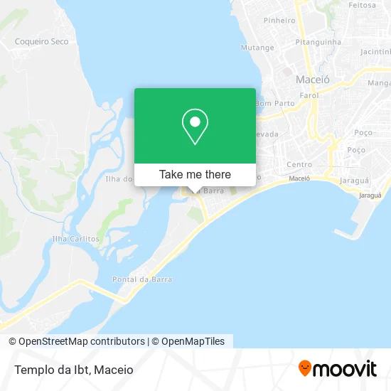 Templo da Ibt map