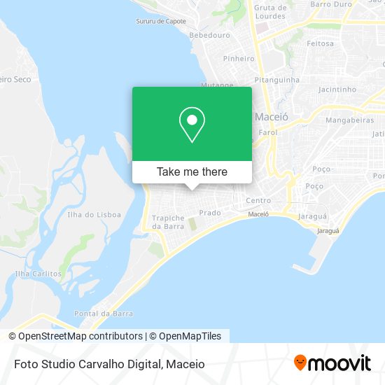 Foto Studio Carvalho Digital map