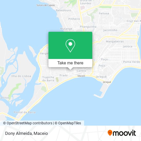 Dony Almeida map