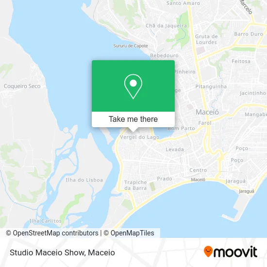 Studio Maceio Show map
